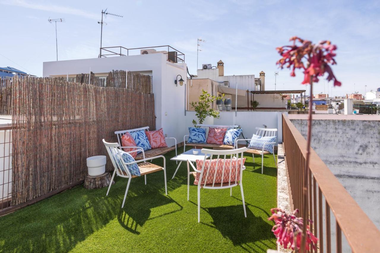 Tentudia Charming Apartments With Private Roof-Top Or Patio In San Bernardo By Ocityzen Siviglia Esterno foto