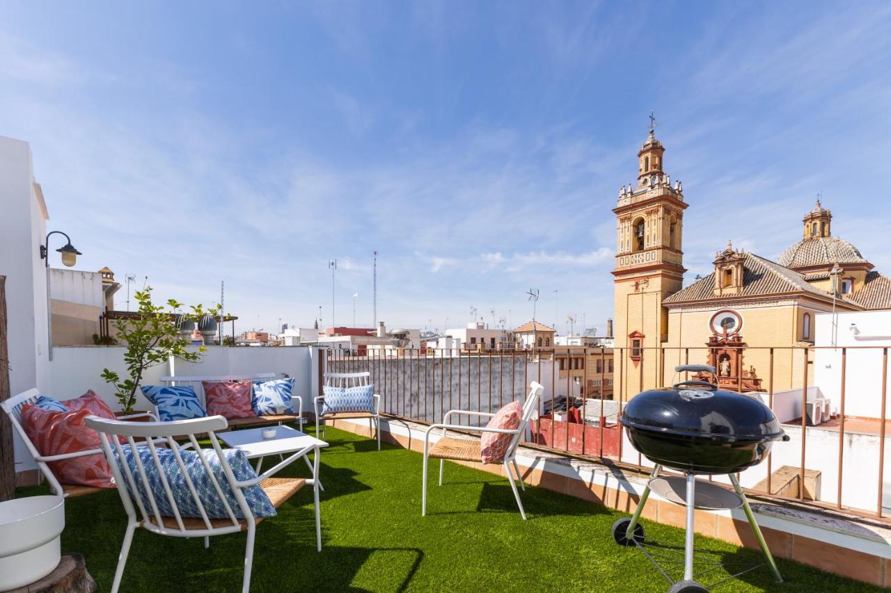 Tentudia Charming Apartments With Private Roof-Top Or Patio In San Bernardo By Ocityzen Siviglia Esterno foto